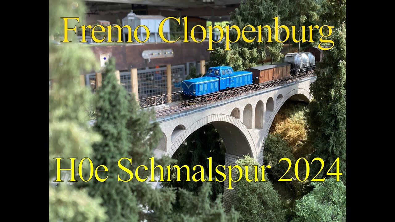 Fremo Cloppenburg 2024 H0 und H0e Schmalspurtreffen