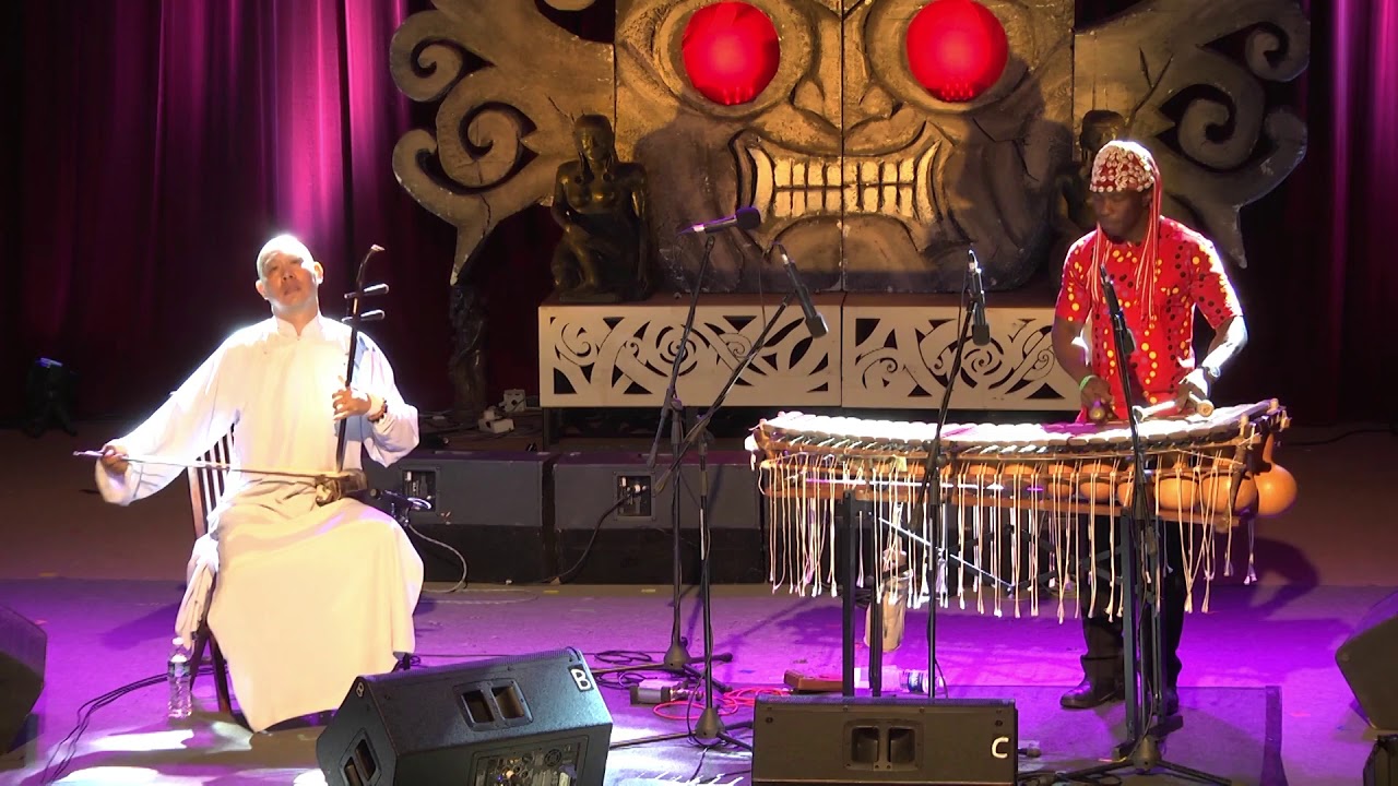Guo Gan and Aly Keita concert in Rainforest World Music Festival ( Malaysia ) -- Mongolian Girl