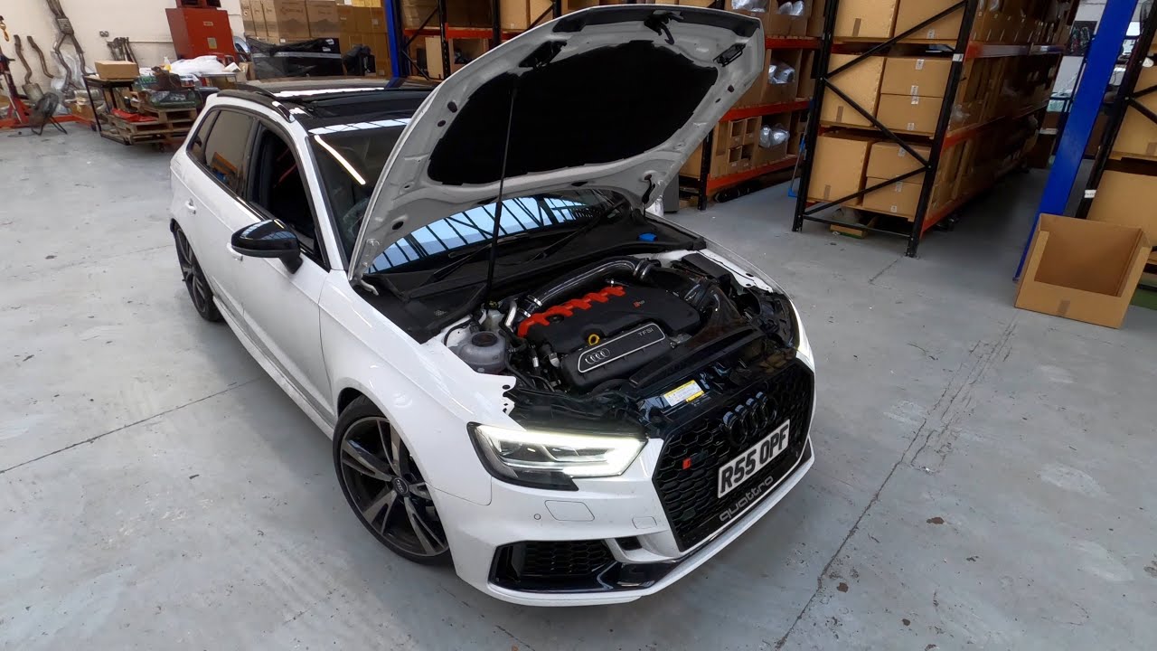 My 520BHP AUDI RS3 gets an Eventuri Intake!