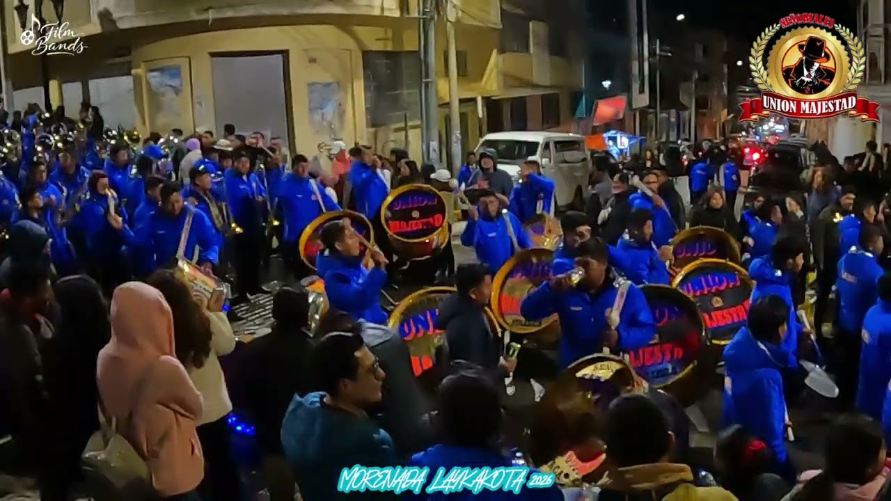 CANDELARIA 2026 - BANDA SEÑORIALES UNION MAJESTAD - VISPERAS MORENADA LAYKAKOTA