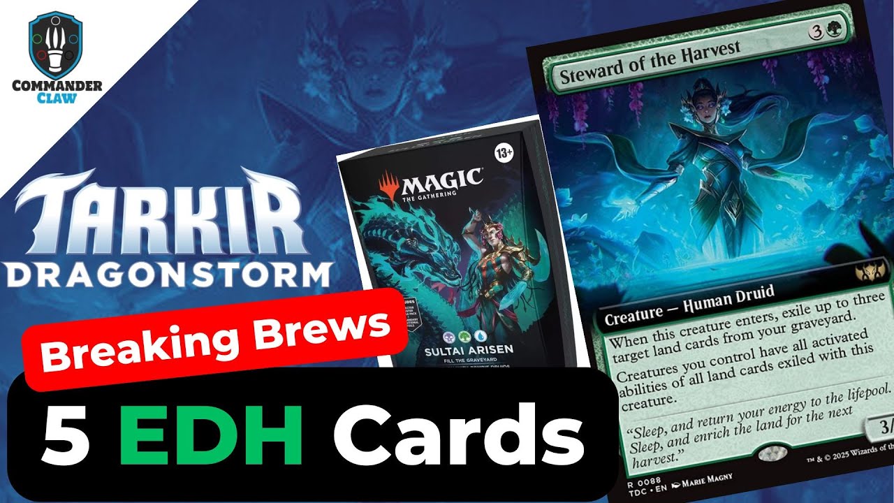 The SULTAI ARISEN PRECON has this ONE CARD | Steward of the Harvest | Breaking Brews | TDM