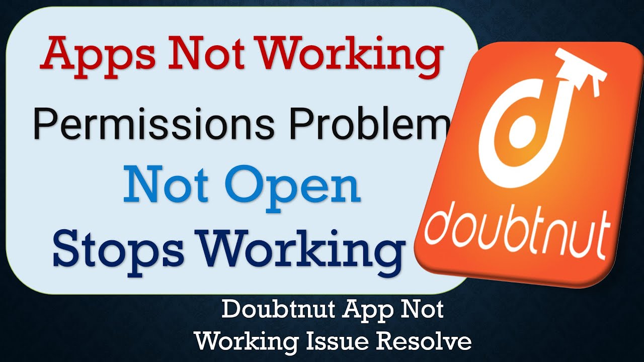 How To Fix Doubtnut App not working