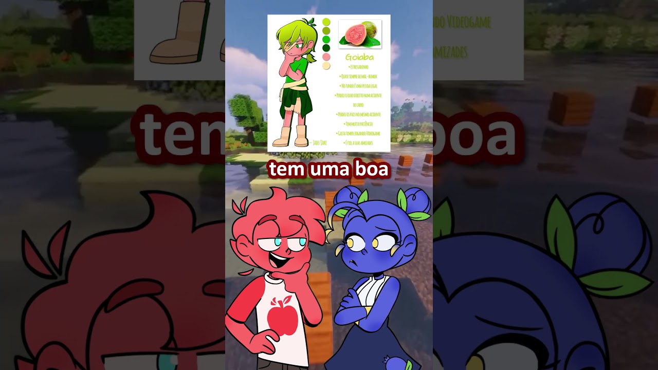 REAGINDO AOS PERSONAGENS QUE VOC&Ecirc;S CRIARAM 05