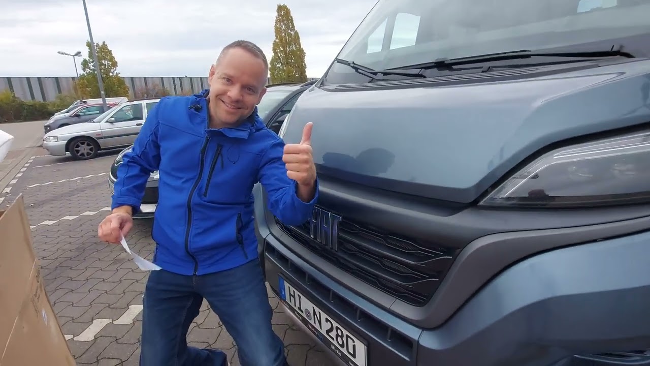 Fzg 5 Jahre verjüngern mit anderer Front: Fiat Ducato Citroën Jumper Peugeot Boxer 🚐😃👍Wohnmobil Van