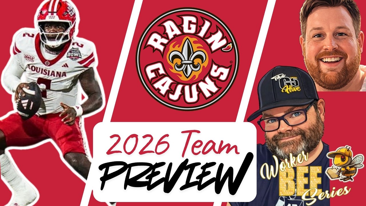 Предварительный обзор футбольной команды Louisiana Ragin' Cajuns 2026 года | Серия репортажей G5 ...