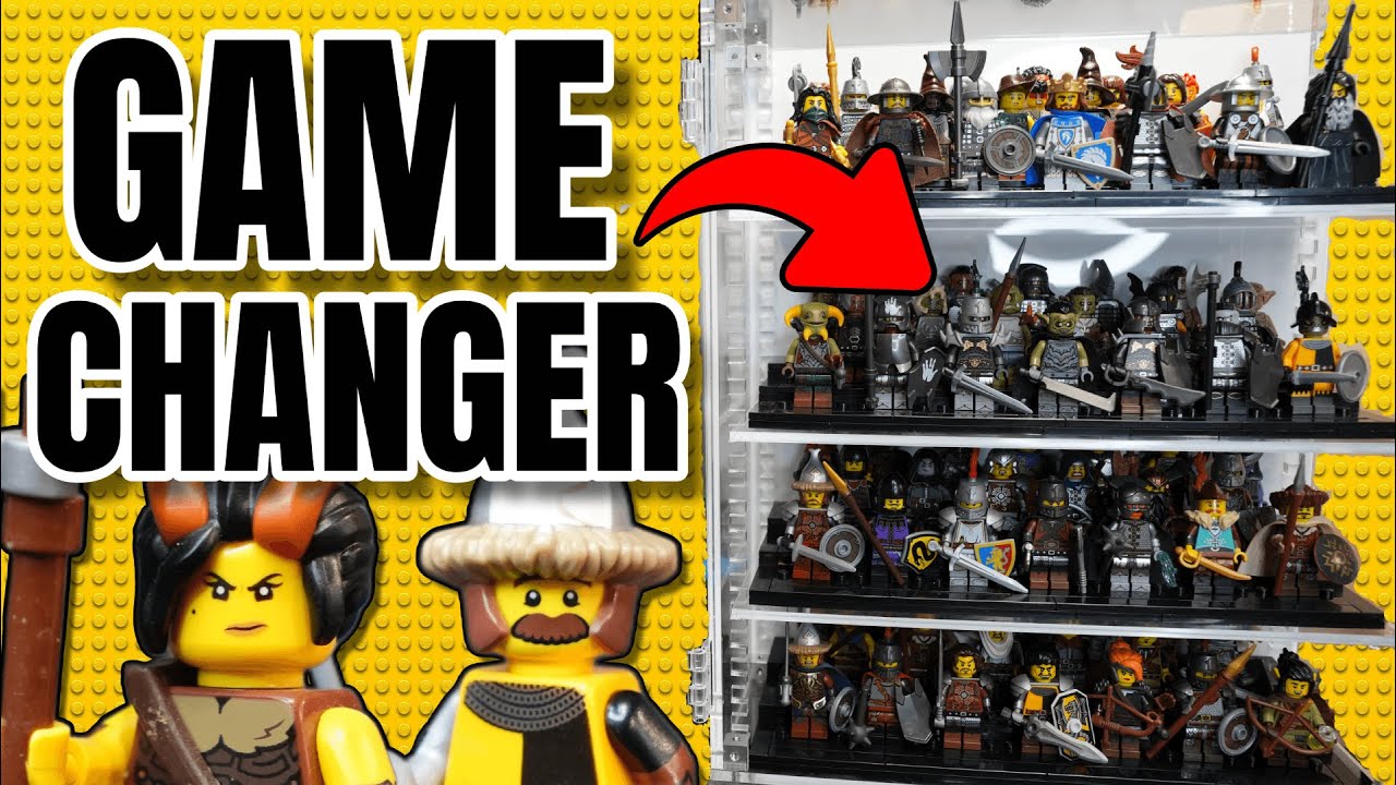 The Best Way To Display LEGO Minifigures? BRIXTER Display Case Review