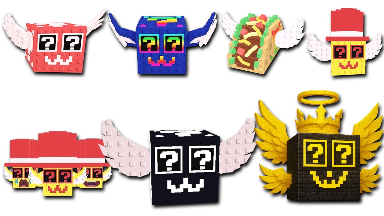 Niveles de Poder de los LUCKY BLOCK (Steal a Brainrot)