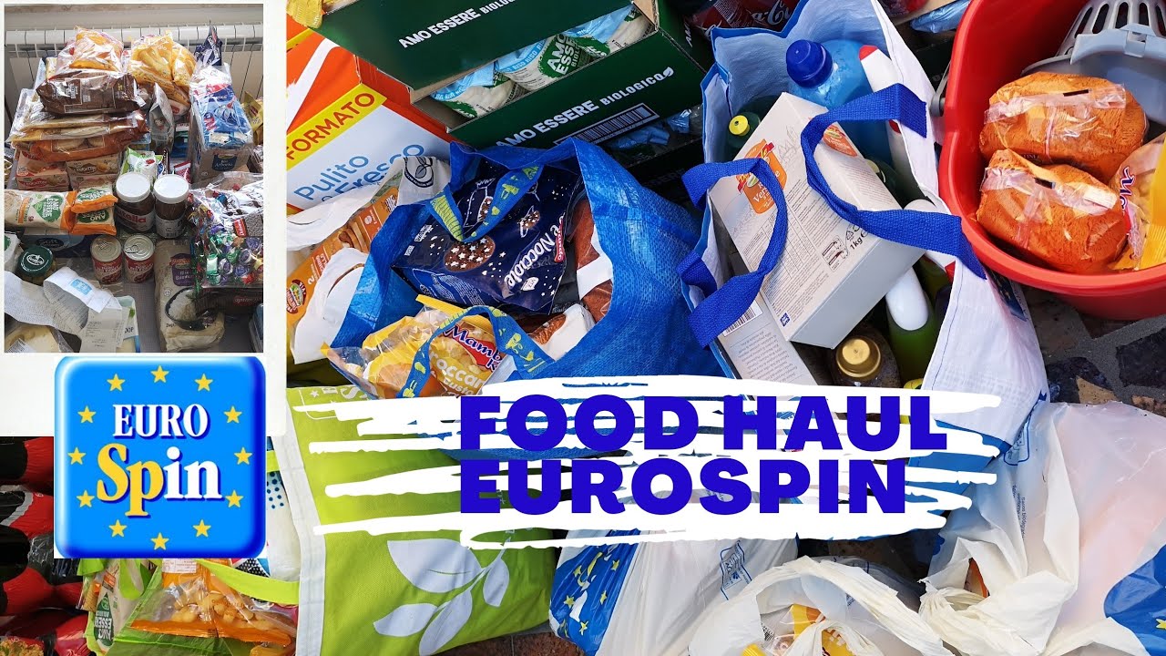 FOOD HAUL #10 EUROSPIN Trieste October '20