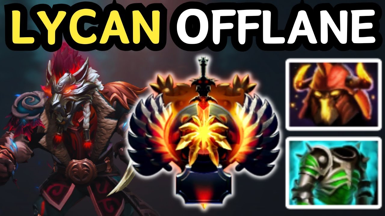 🔥 LYCAN OFFLANE — THE TRUE BEAST MODE IS HERE 🐺 | DOTA 2 🔥