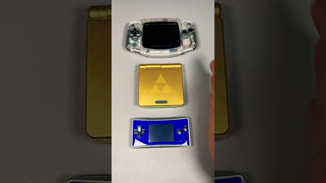 Какую модель Game Boy Advance выбрать? #gameboy #gba #gameboymicro #nintendo #gameboyadvance