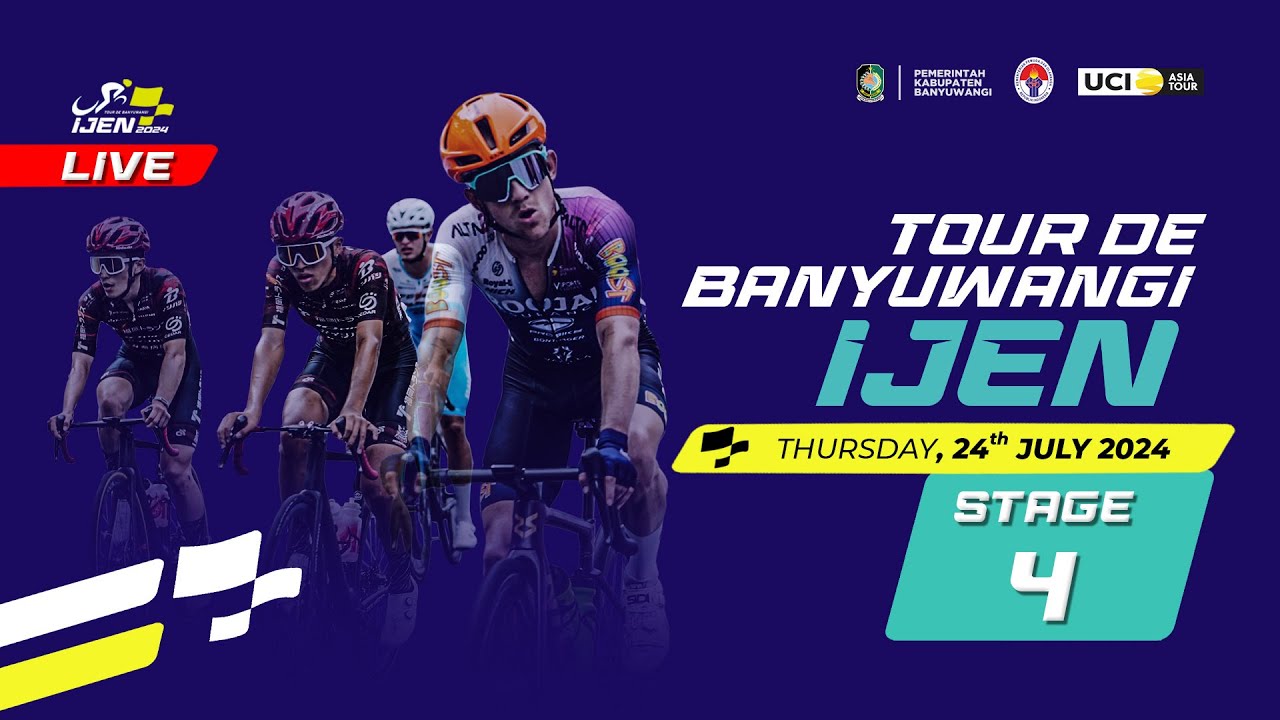 LIVE | TOUR DE BANYUWANGI IJEN 2024 ETAPE 4