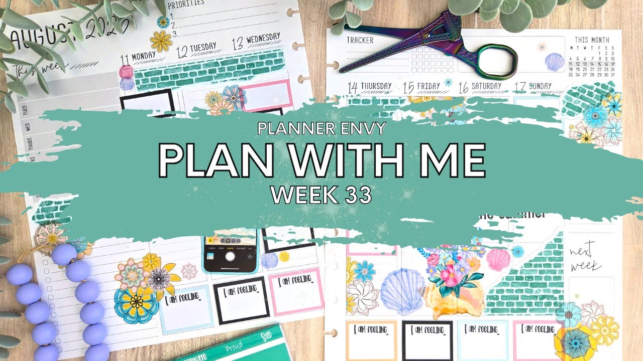Planner Envy Spread August 11th- 17th