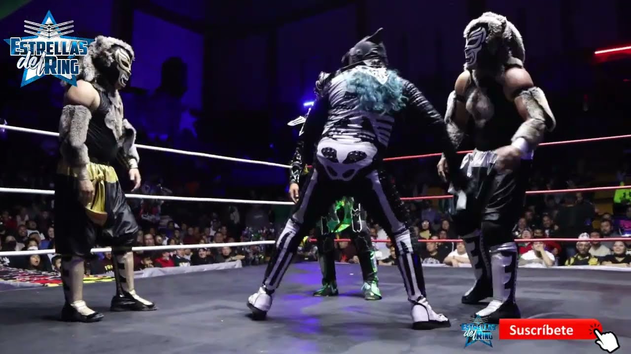 Parkita Negra y La Parkita vs Lobitos I y II vs Vertical y Horizontal ARENA NEZA