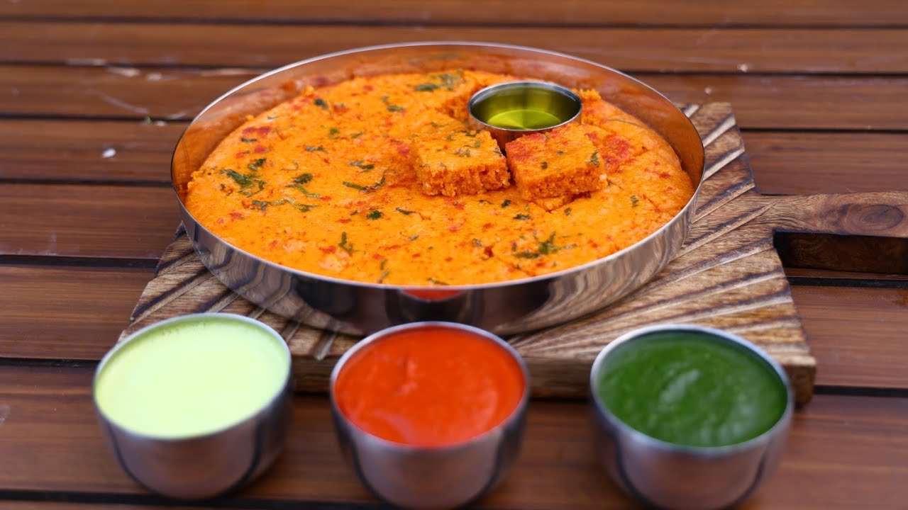 Wedding Style Lasaniya  Dhokla | Gujarat Famous Dhokla | Food Couture by Chetna Patel