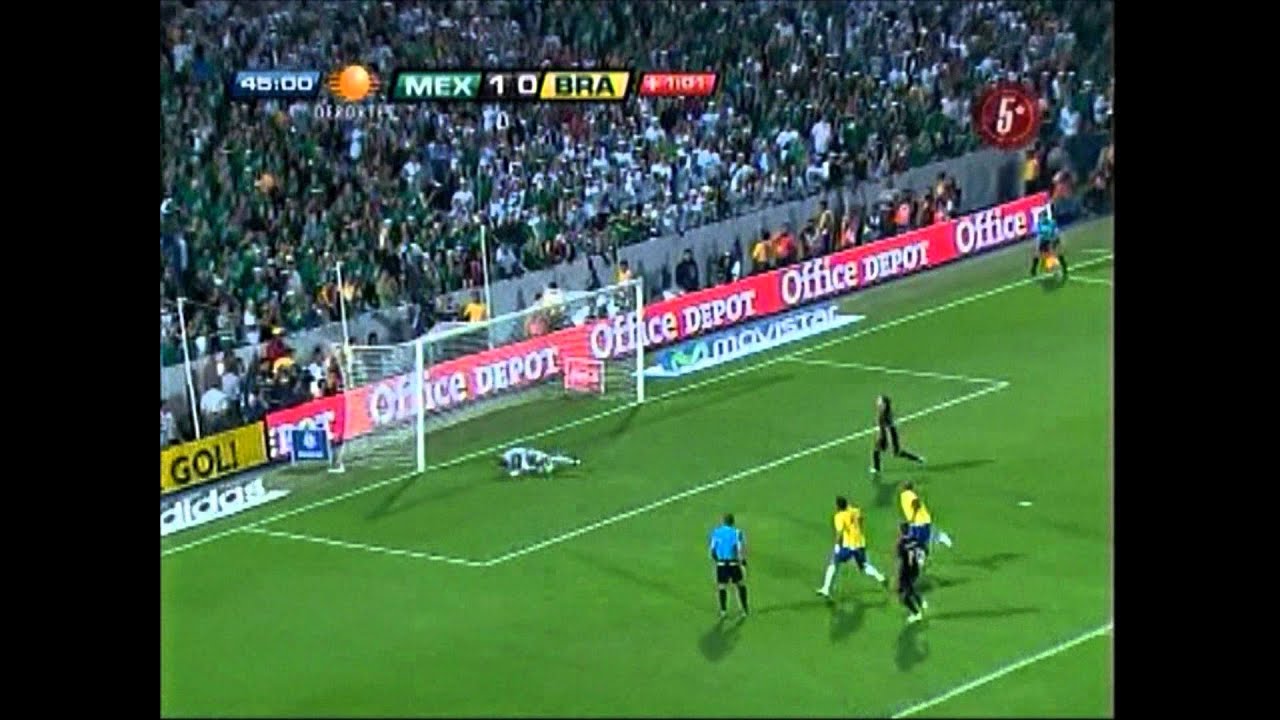 Mexico Vs Brasil (1-2) el 11/10/2011