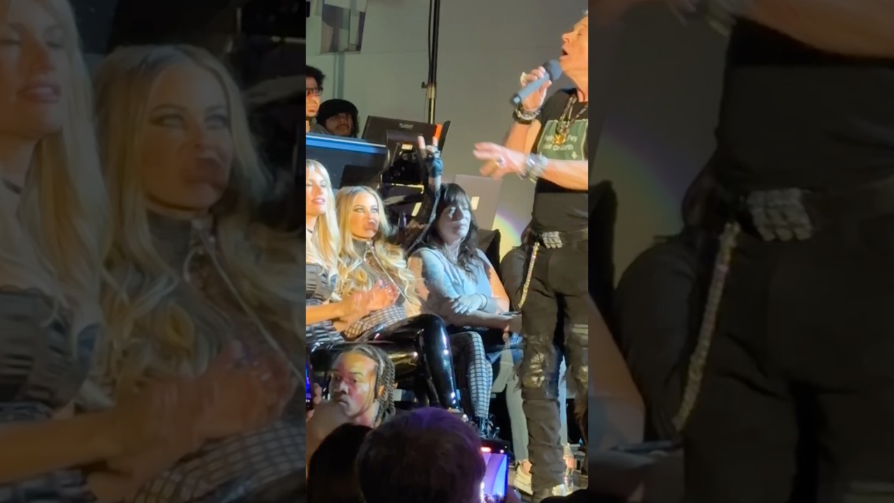 Axl Rose Steals the Show &mdash; Even Carmen Electra&rsquo;s Watching 👀