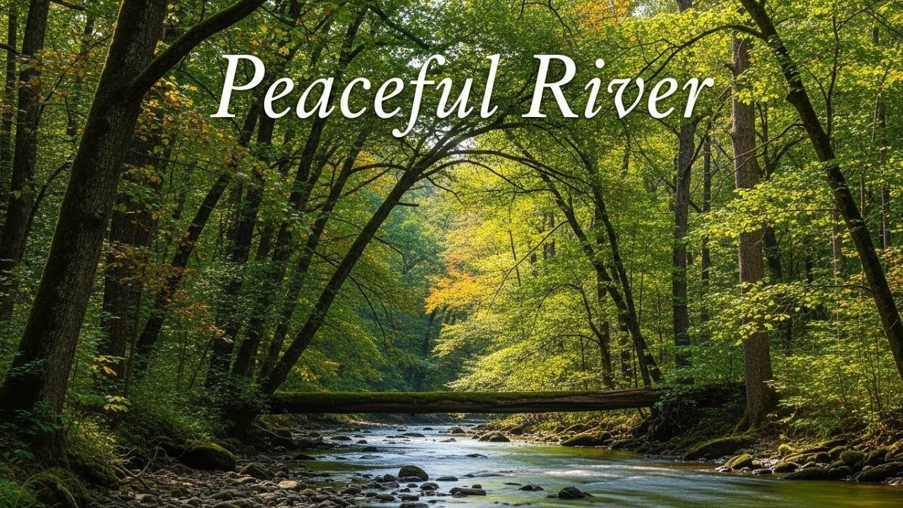 River Soundscape 🌿 Peaceful Water Ambience for Meditation, Study, and Relaxation #477