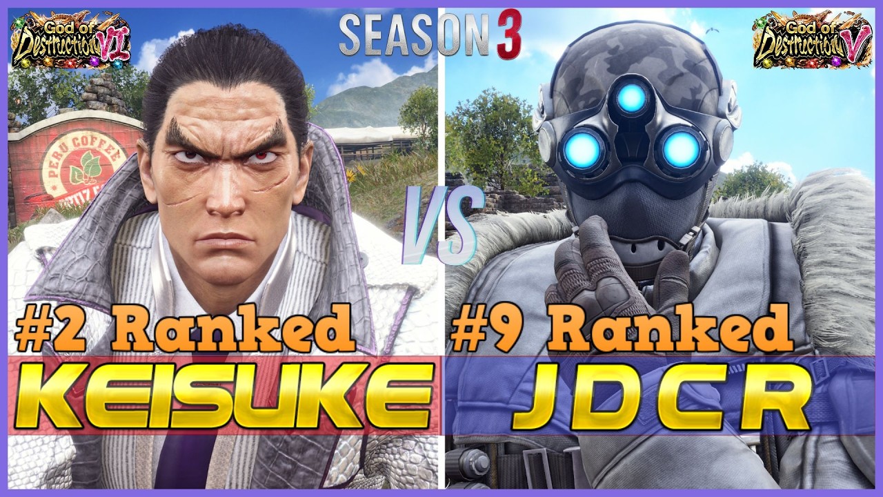 T8 S3 ▰ KEISUKE (Kazuya) Vs JDCR (Dragunov) ▰ Tekken 8 High Level Gameplay
