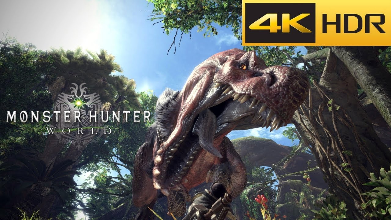 Monster Hunter World PS4 Pro gameplay【4K HDR】