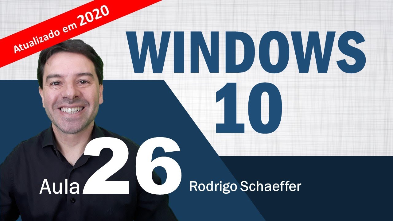 Windows 10 para concursos 2020 - Aula 26 de informática