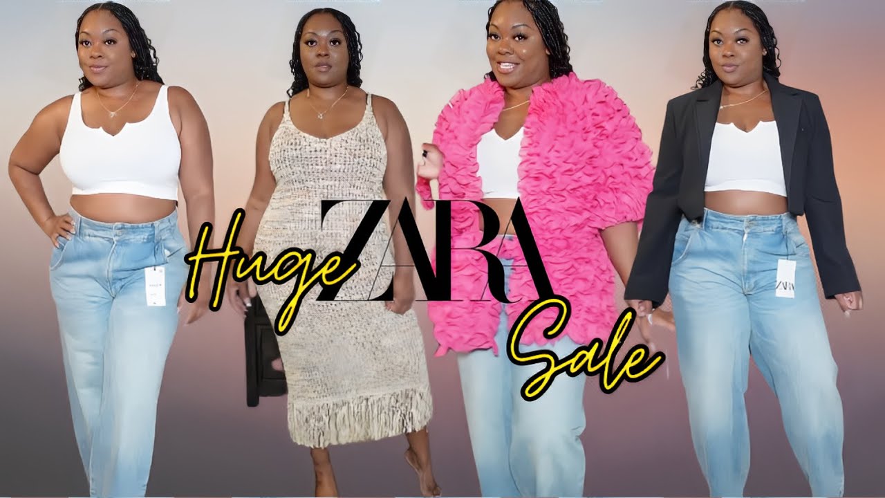 HUGE ZARA SALE TRY ON HAUL 2023 | JEANS, BLAZERS, DRESSES, OUTERWEAR & MORE | TYLISHA SHANTUANE