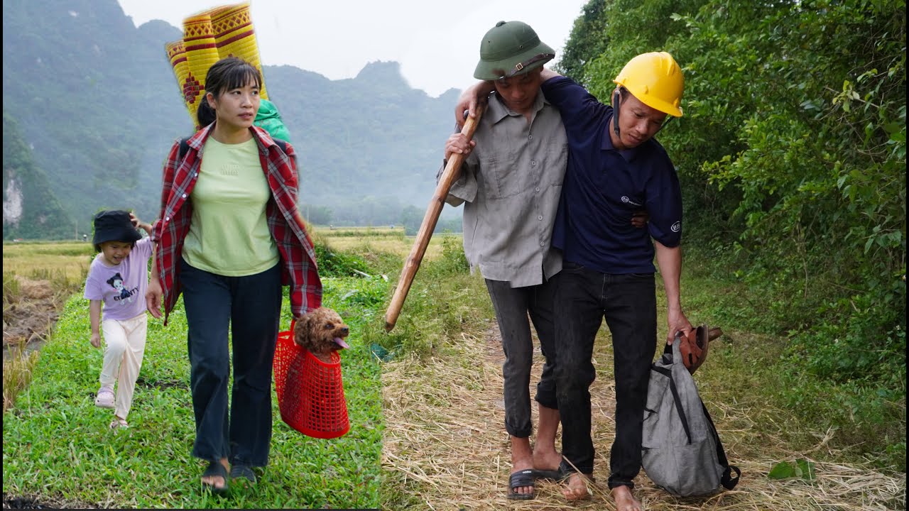 The arduous journey: Single mother builds house - De gets into an accident is helped by strange man.