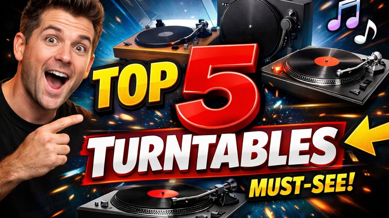 Top 5 Best Turntables 2026 | Ultimate Vinyl Record Players for Every Budget