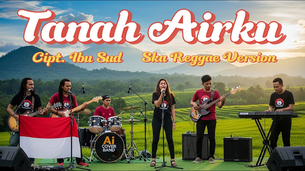 TANAH AIRKU - IBU SUD (COVER SKA REGGAE) 🎧🎧