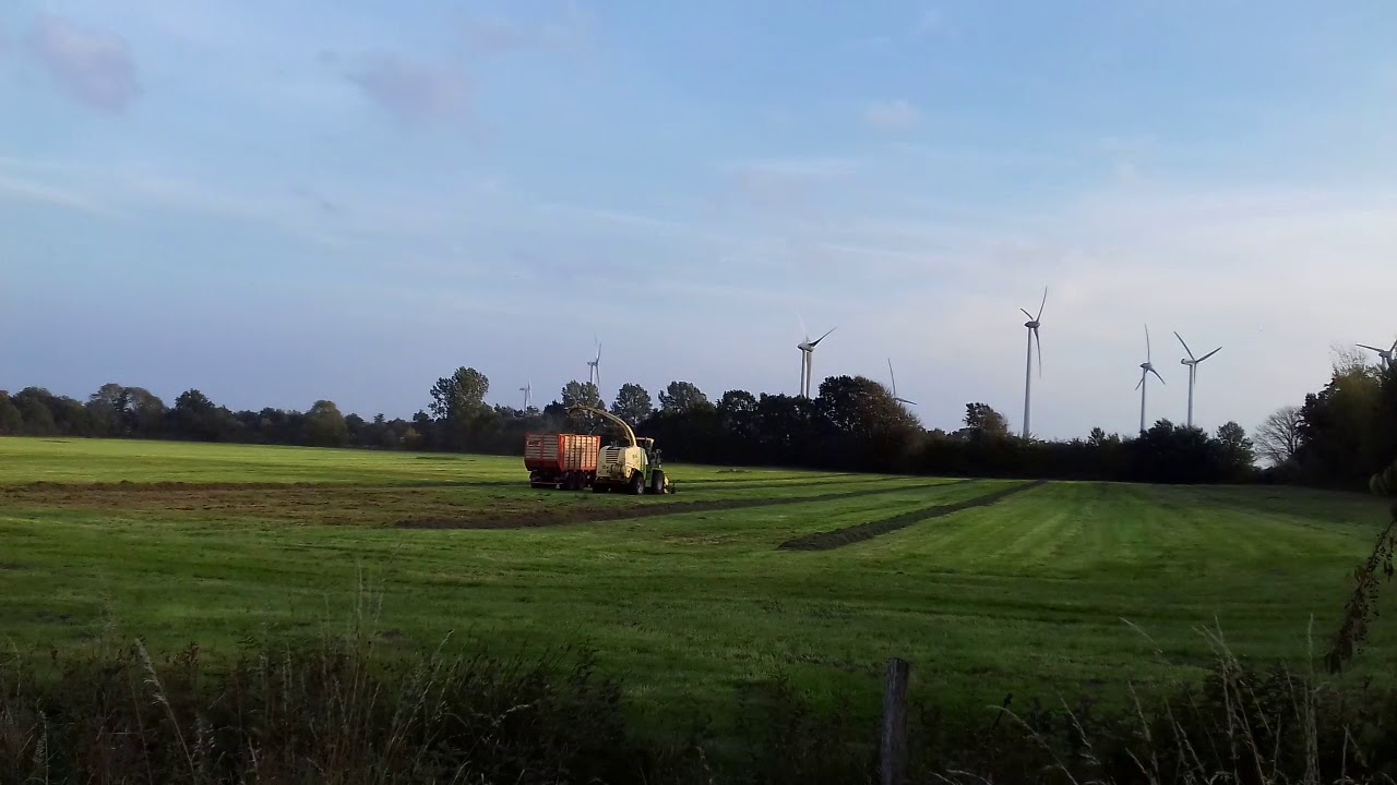 Grash&auml;ckseln - 3. Schnitt 2018 - Krone Big X 650/John Deere 6930/Kaweco Radium - Lu.KaPe
