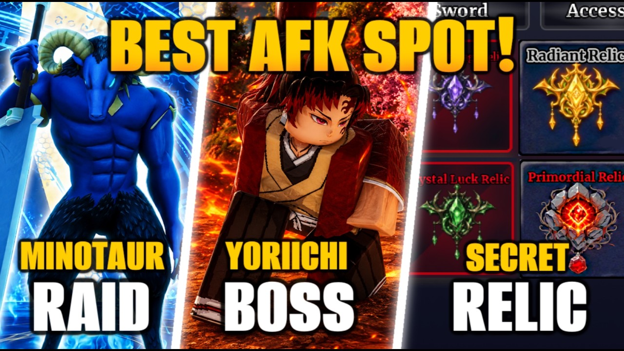 *NEW* BEST AFK FARMING SPOT to FARM Everything in Sailor Piece!