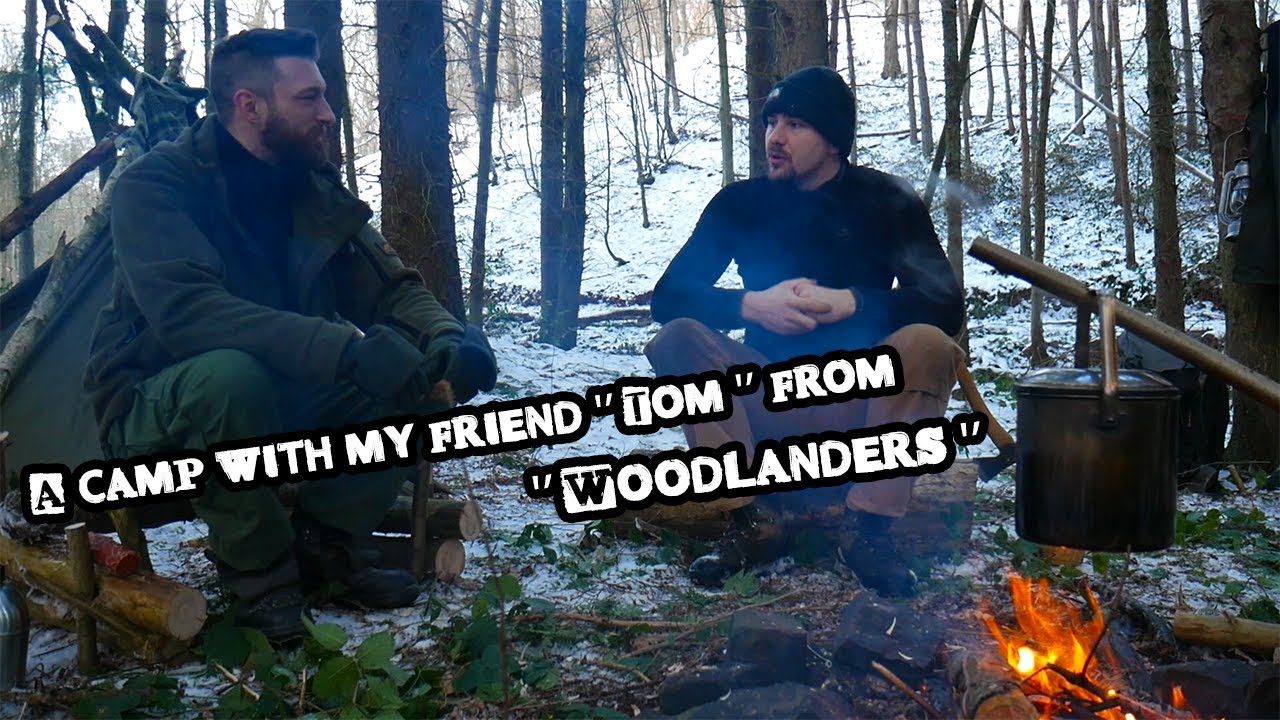 Une nuit en #hiver à -10C, bivouac avec mon ami 