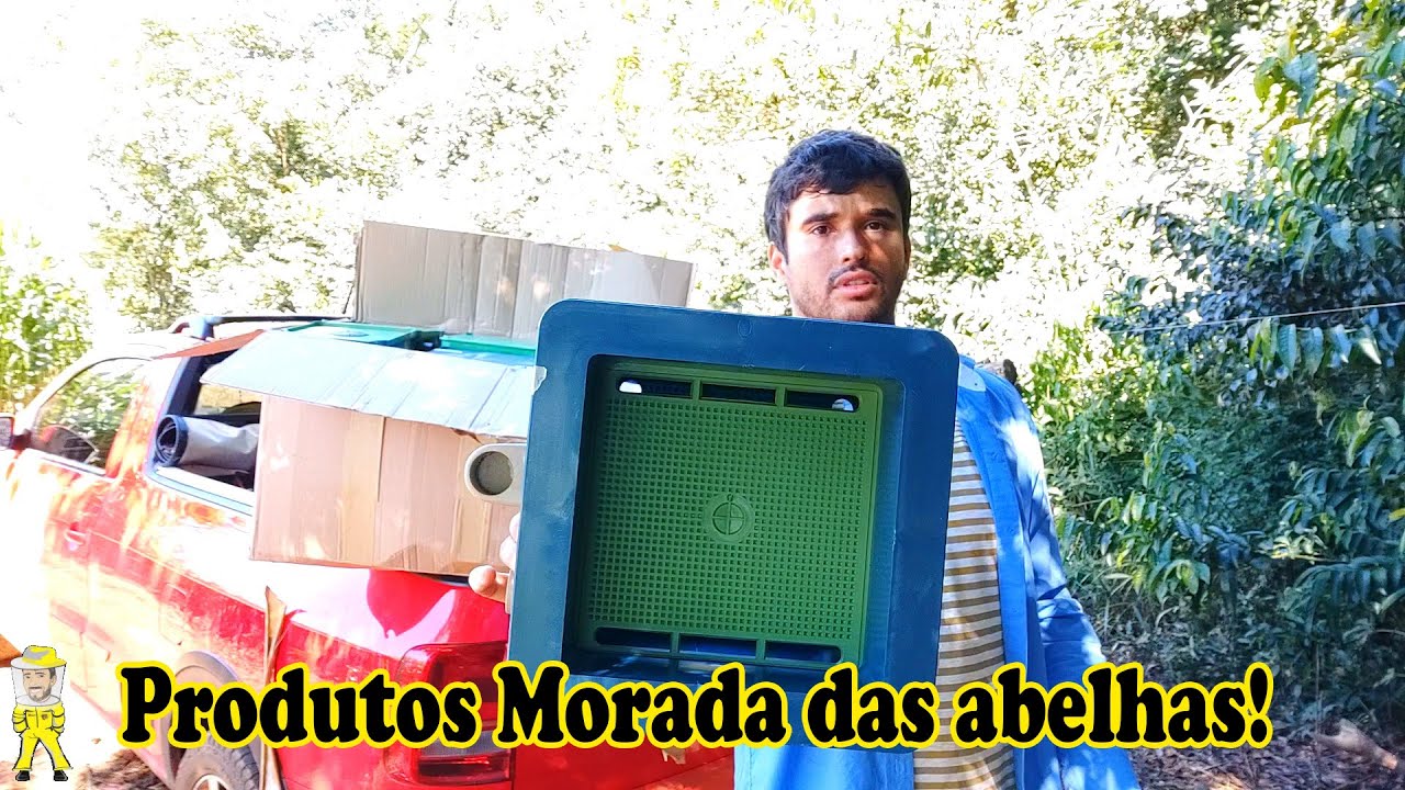 MAIS PRODUTOS DA MORADA DAS ABELHAS, SIMBORA CAPTURAR E CRIAR ABELHAS | CRIANDO ABELHAS!