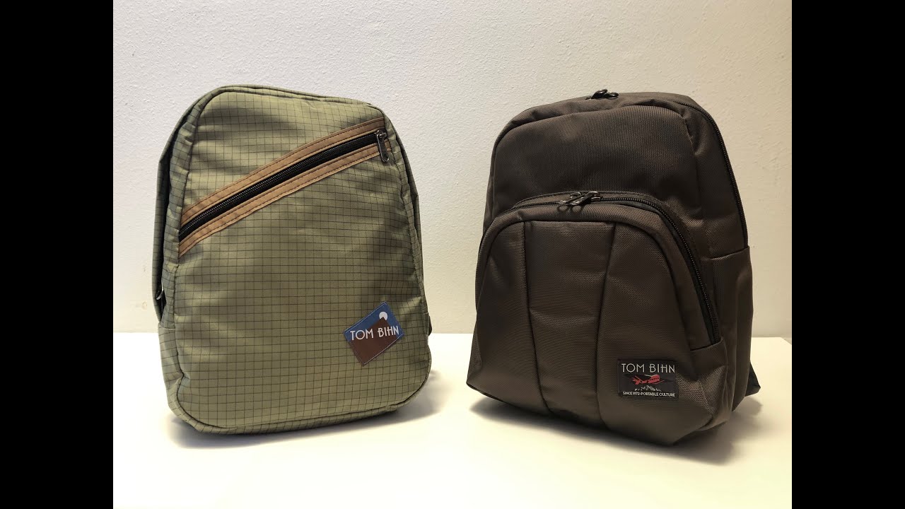 What I Packed in the Tom Bihn Zeitgeist and Paradigm