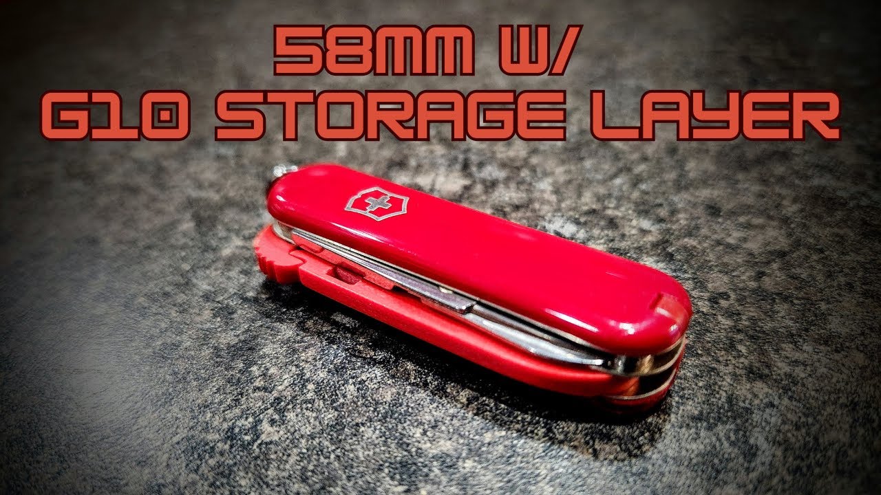 58mm SAK with G10 Storage Compartment