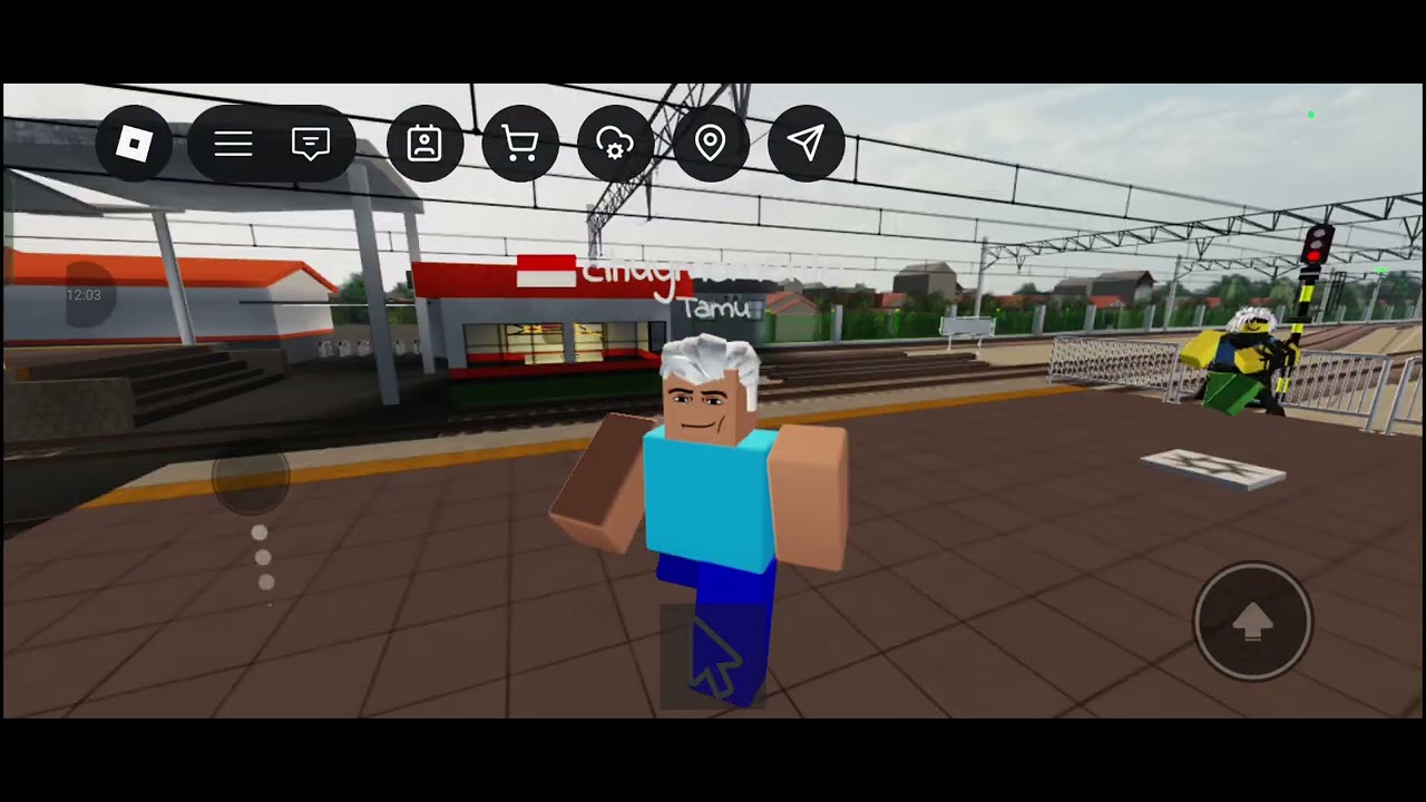Maen Roblox bareng enzo