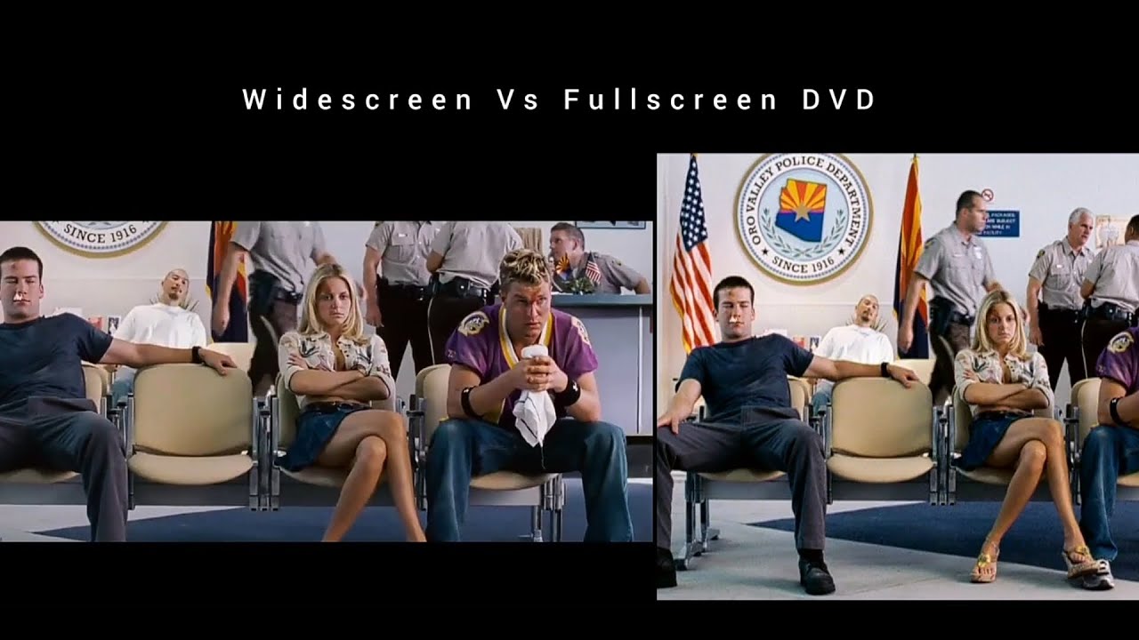 The Fast and The Furious Tokyo drift - Widescreen Vs Fullscreen DVD - 3