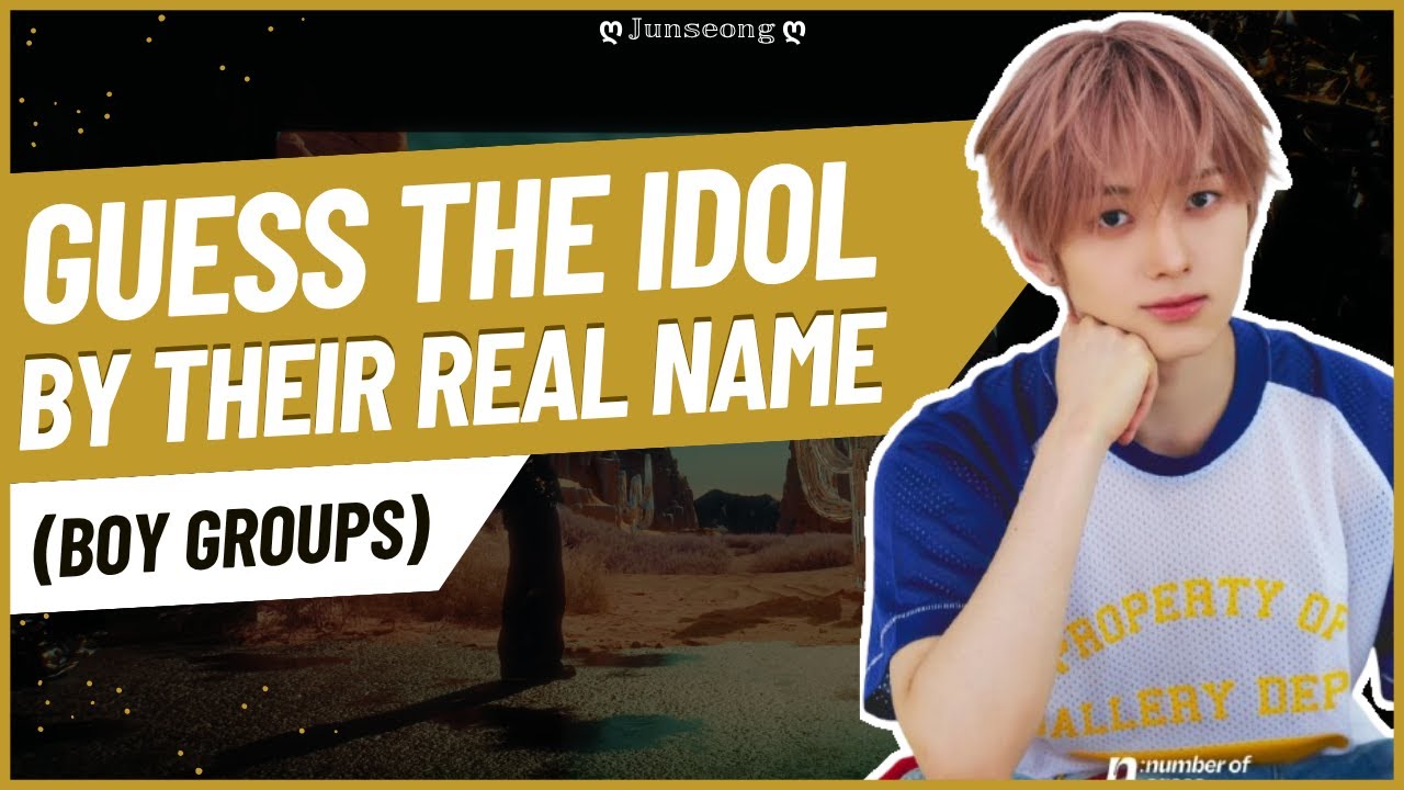 [KPOP GAME] GUESS THE IDOL BY THEIR REAL NAME (Underrated Groups) - ღ 𝕁𝕦𝕟𝕤𝕖𝕠𝕟𝕘 ღ