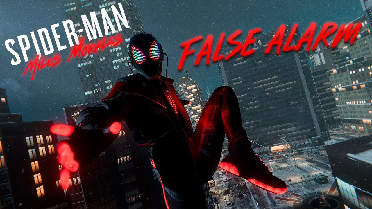 The Weeknd - False Alarm 🎵 | Marvel Spider-Man Miles Morales