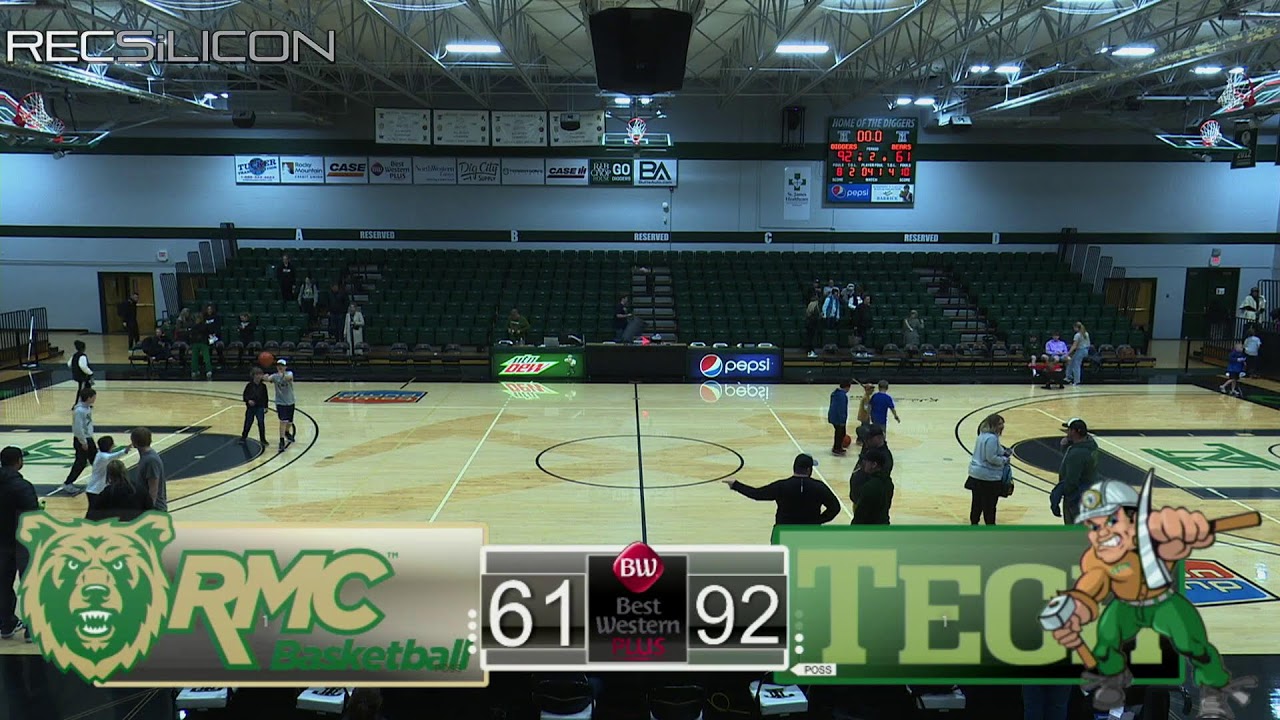 Montana Tech Mens Basketball vs Rocky Mountain College 2.15.24