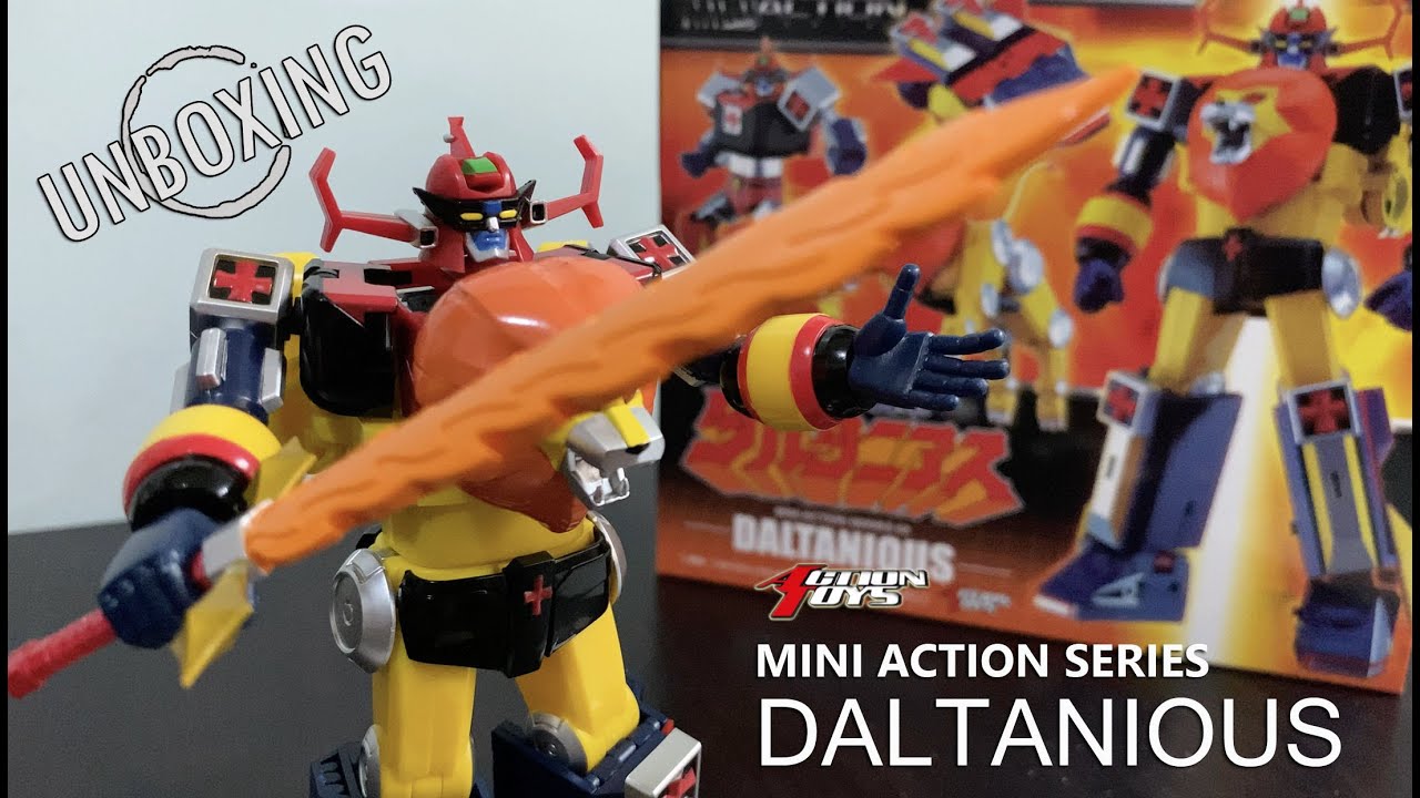 Unboxing Mini Action Daltanious