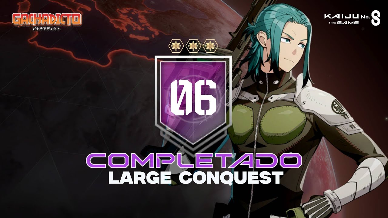 😱 80 KAIJUS NEUTRALIZADOS SIN WANG NI SANTA AKARI  | LARGE CONQUEST | Kaiju Nº8 The game