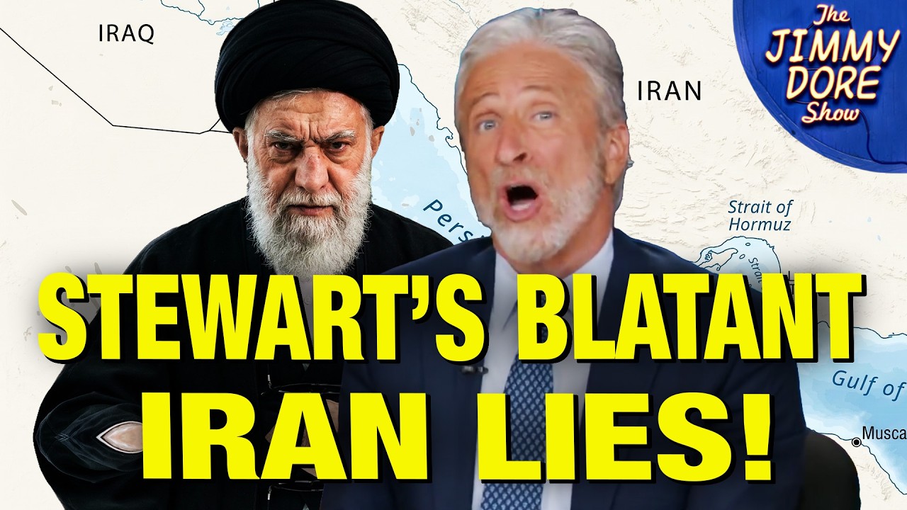STUNNING: Jon Stewart LIES & Pushes Pro-Iran War Propaganda! 