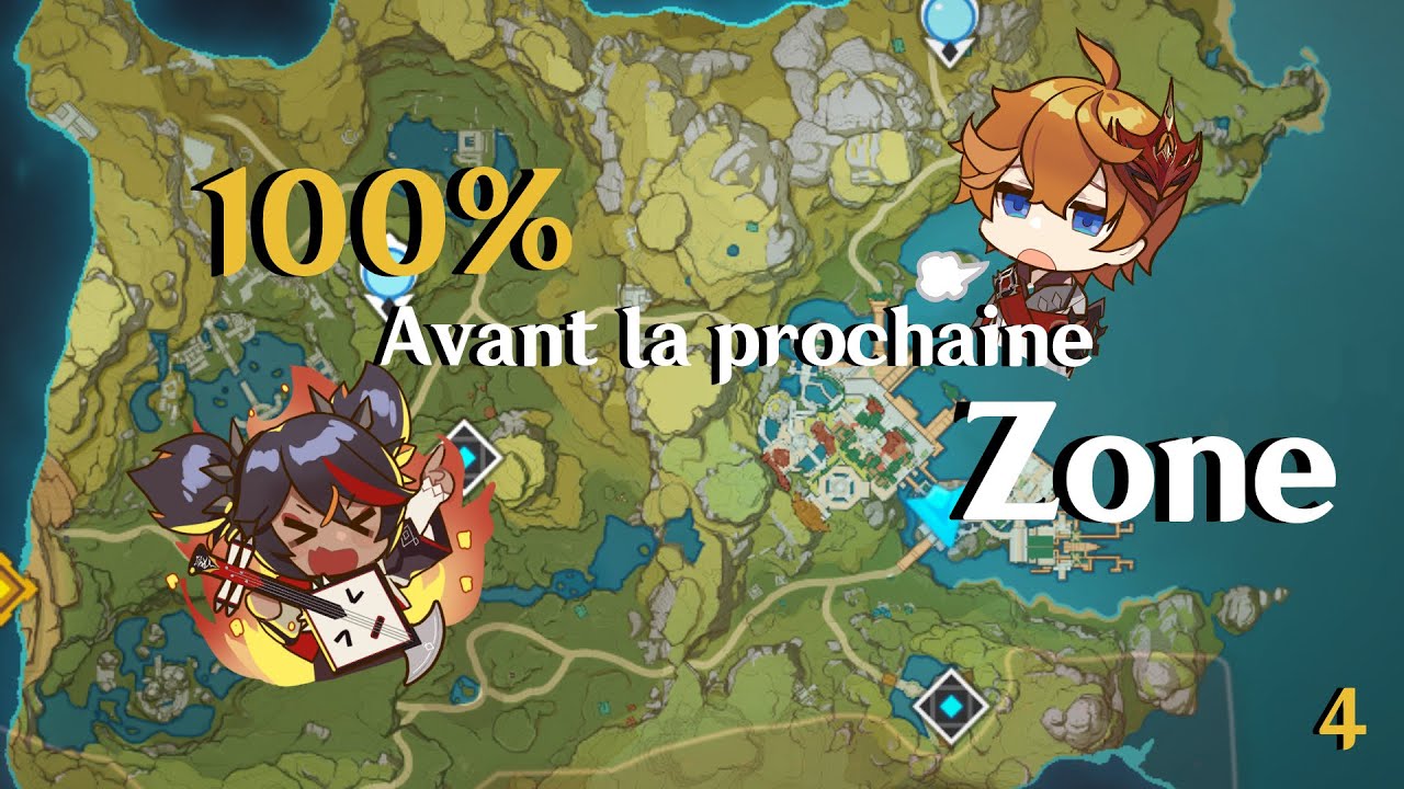 FINIR une zone à 100% avant de passer à la suivante ! 4 | Genshin Impact