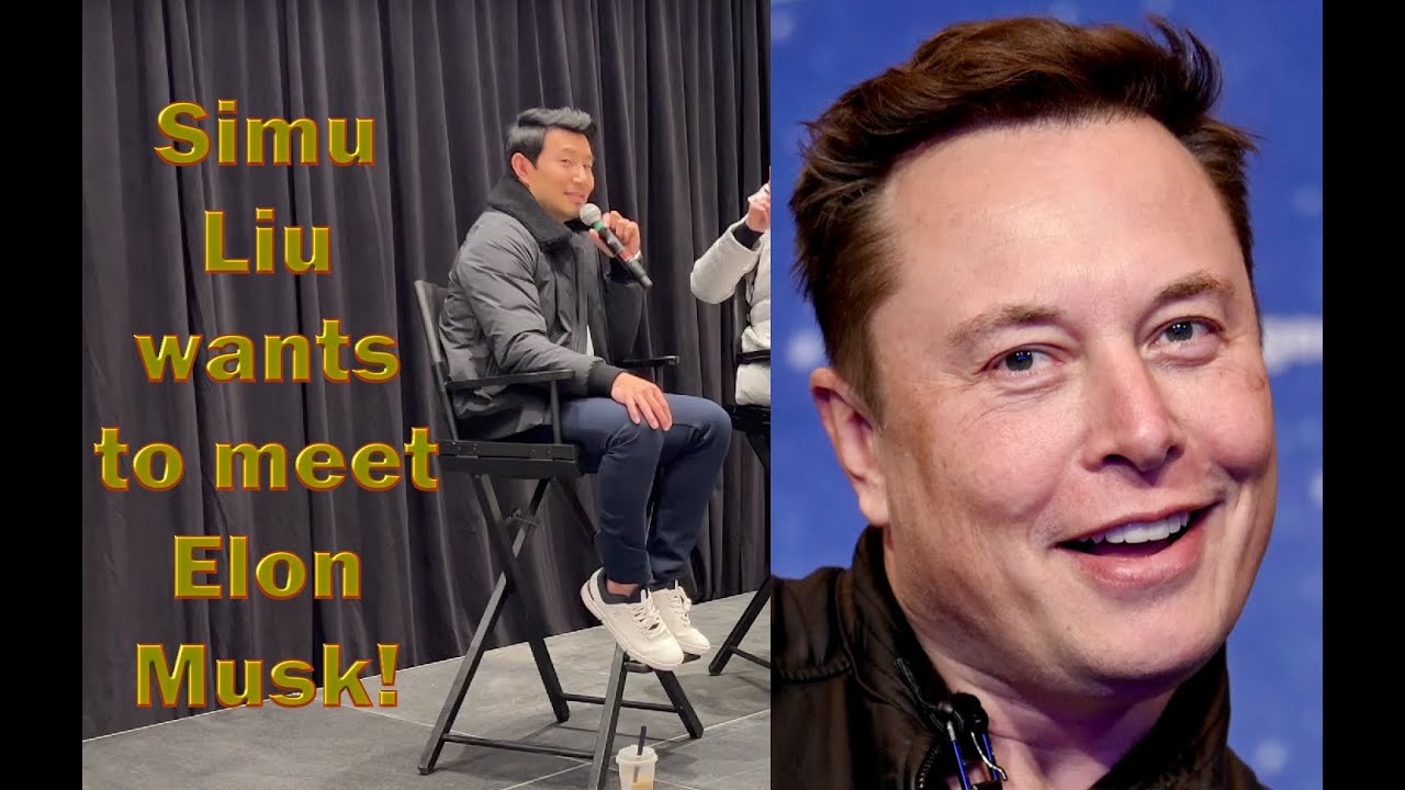 Shang-Chi EXCLUSIVE Interview in Toronto!!   Simu Liu wants to meet Elon Musk!!!  December 2, 2021