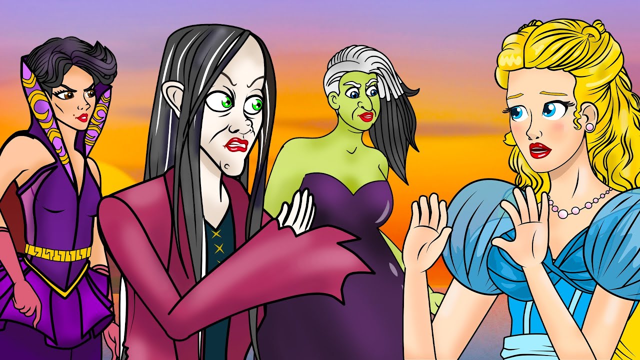 Cinderela | Série Episódio 4  - As 3 Feiticeiras | Desenho animado com Os Amiguinhos