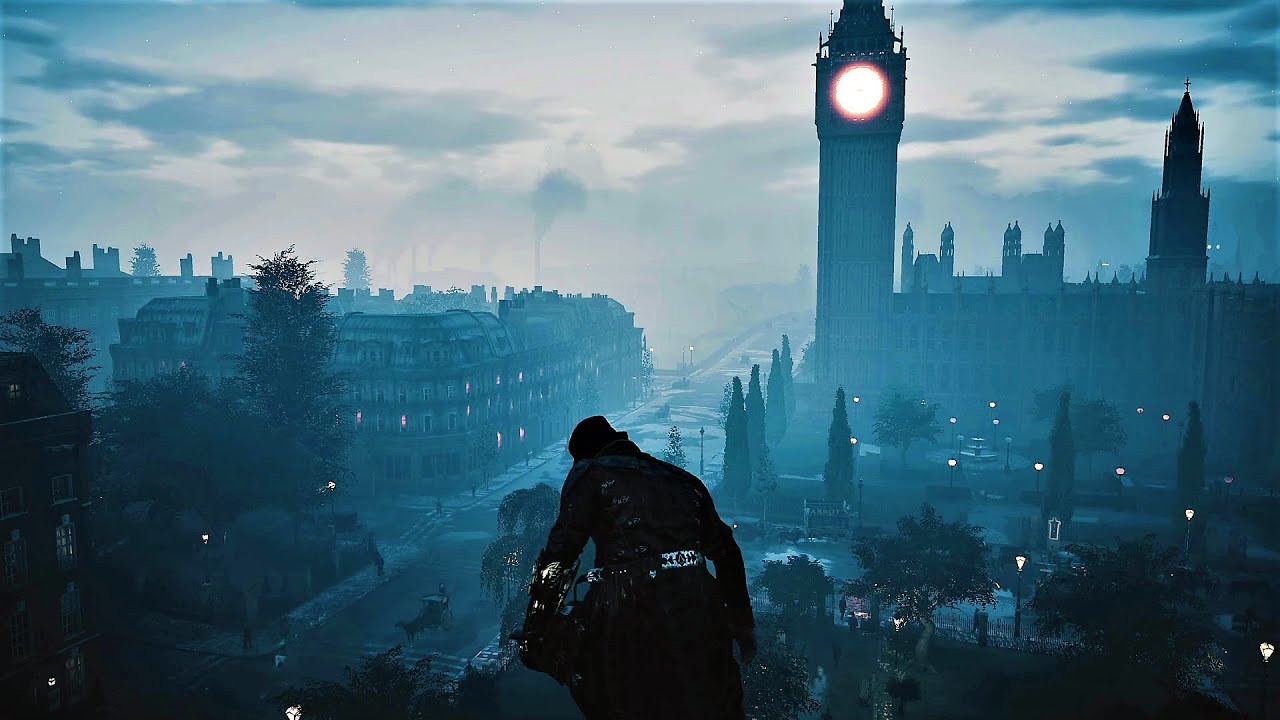 Assassin's Creed Syndicate Relaxing Music, Big Ben View Ambience, Victorian London Ambient Music