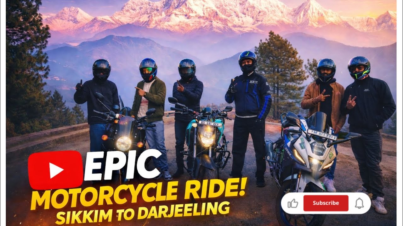 Unplanned Sikkim To Darjeeling bike ride trip | Travel | Money | Motovlog | Medical | Friends | Fun