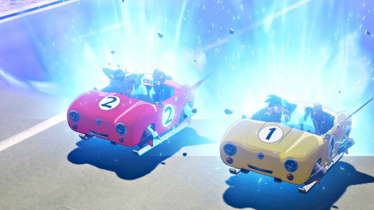 Goku & Piccolo Racing On Driving Exam - DBZ Kakarot