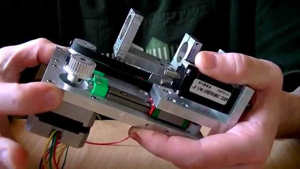 Ось Z установщика. Z axis of pick and place machine
