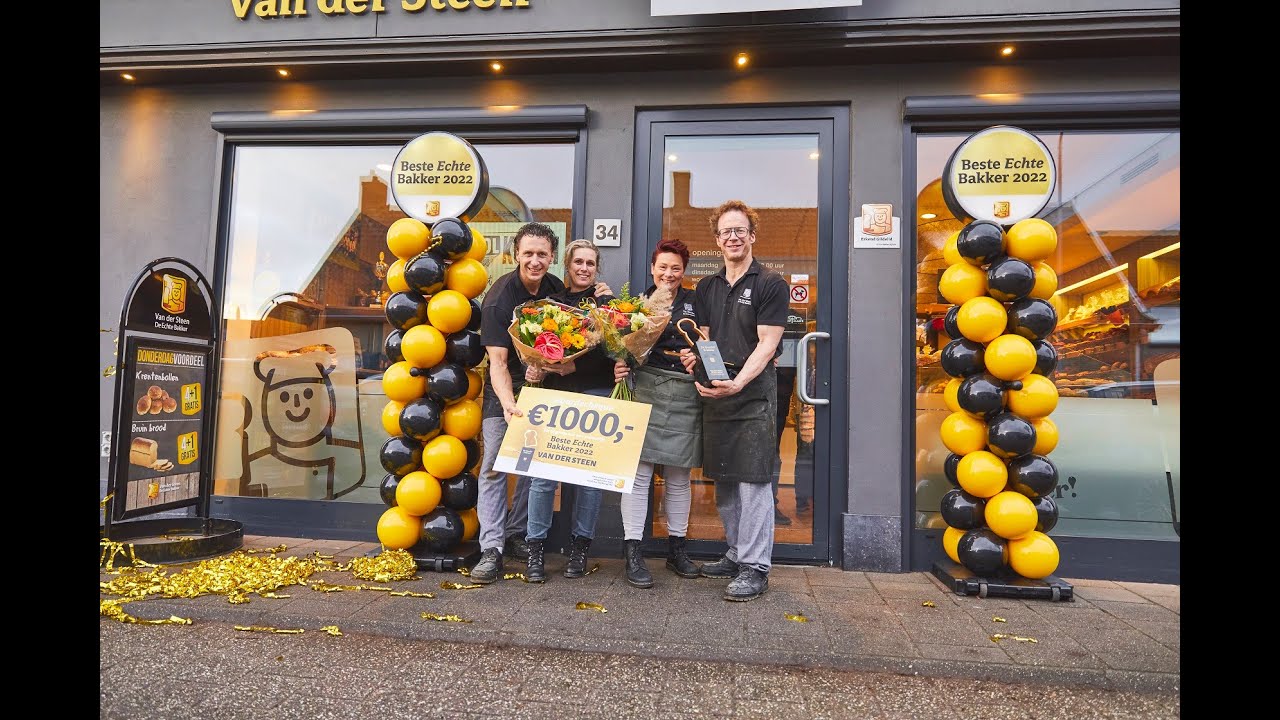Beste Echte Bakker 2022  - uitreiking Gouden Schieter in Made